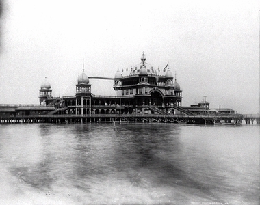 Saltair number one under construction 1893.